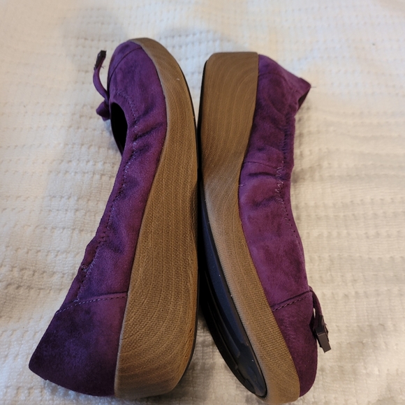 FITFLOP PURPLE BALLERINA FLAT SHOE - Picture 11 of 13